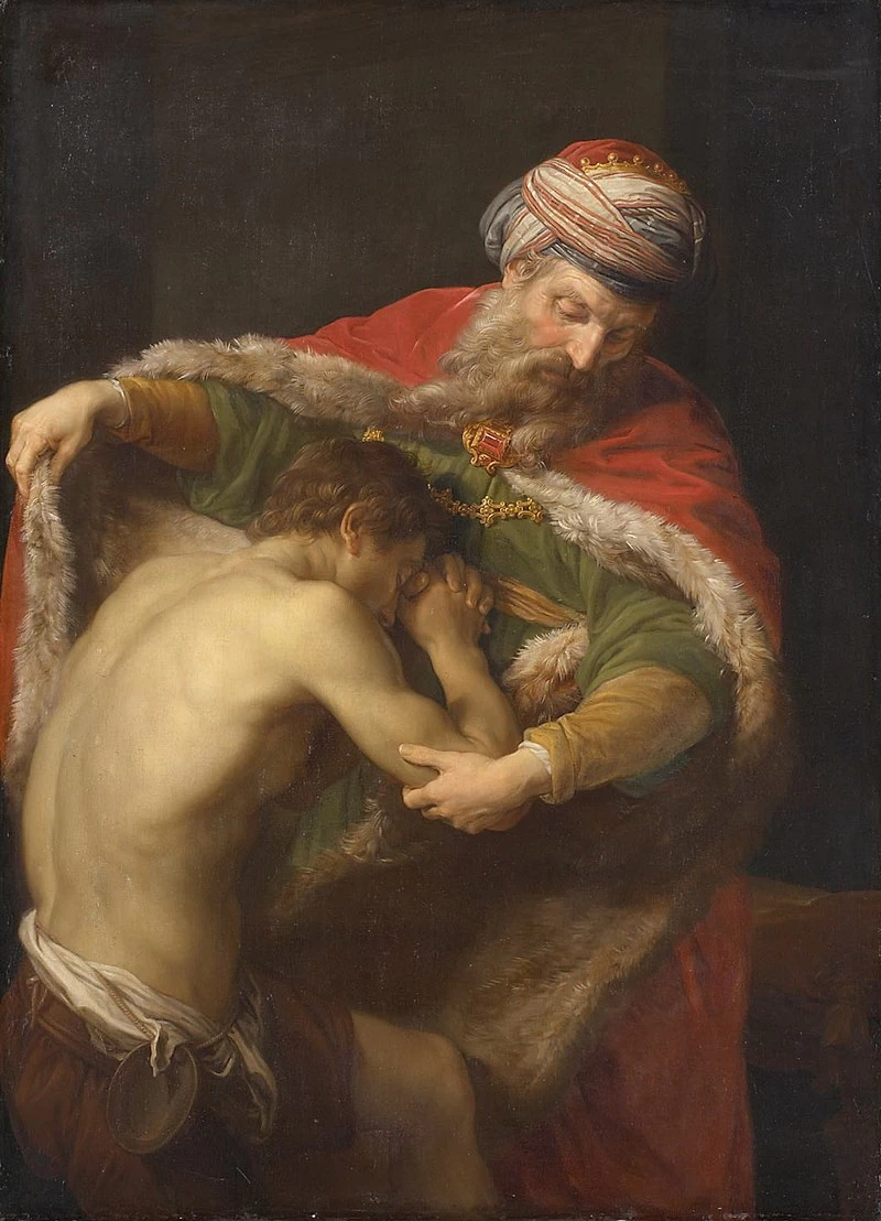 La parabola del figlio prodigo - Kunsthistorisches Museum Wien, Batoni Pompeo